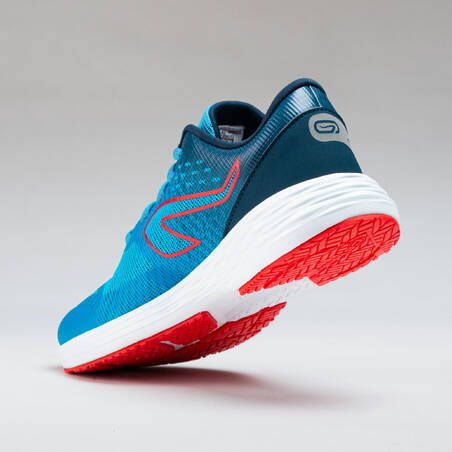 AT 500 KIPRUN FAST CHILDREN'S ATHLETICS SHOES TURQUOISE/RED - Decathlon