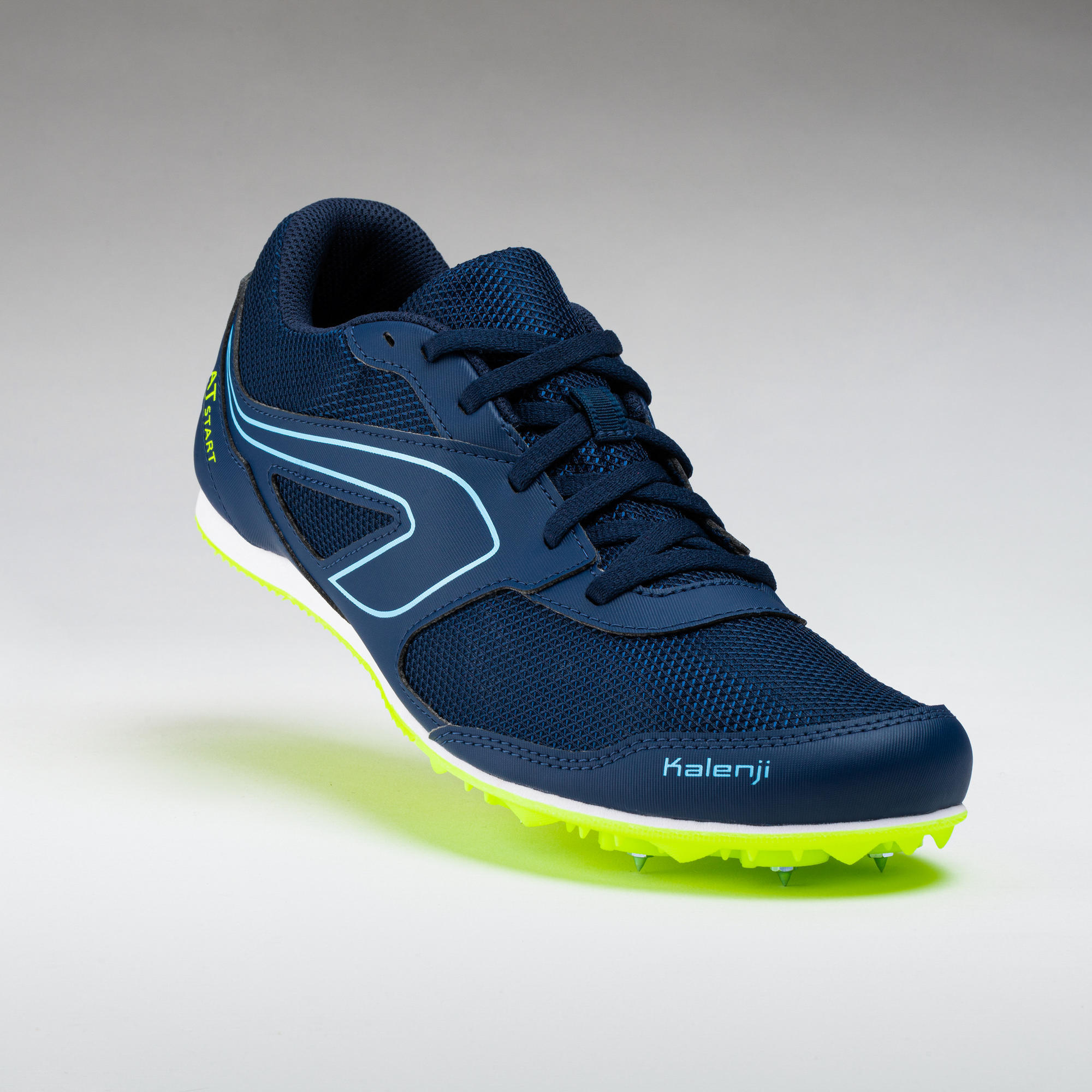 Children's and Adult spikes-KIPRUN AT START navy blue