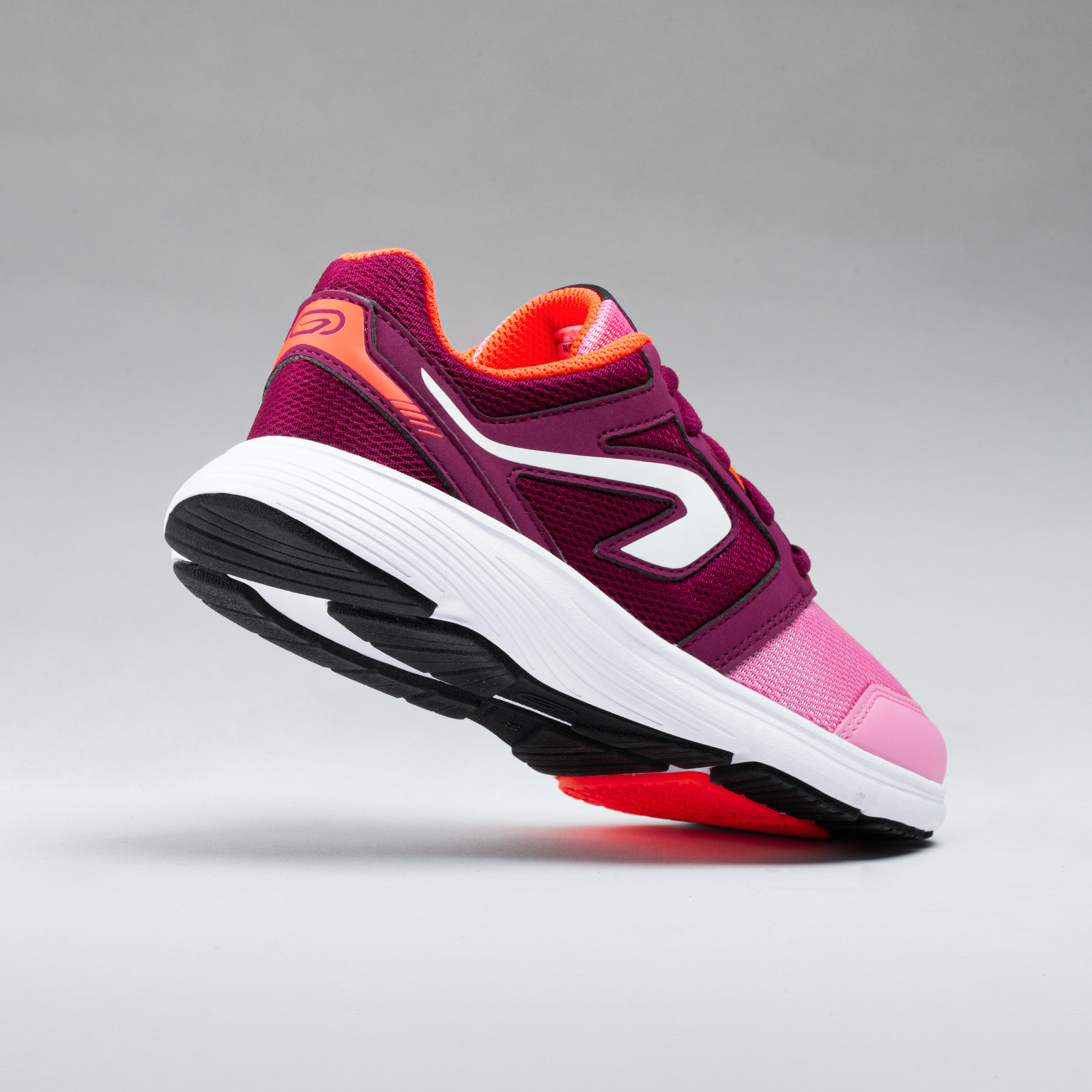 RUN SUPPORT ATHLETICS SHOELACES - PINK/BURGUNDY 3/7