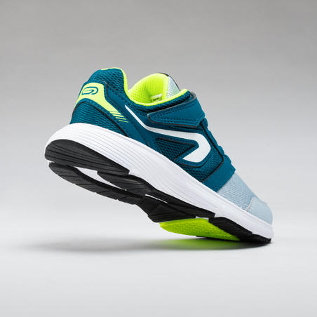 Chaussures Enfant D Athletisme Run Support Scratch Grises Et Bleues Decathlon Chaussures Enfant D Athletisme Run Support Scratch Grises Et Bleues Decathlon
