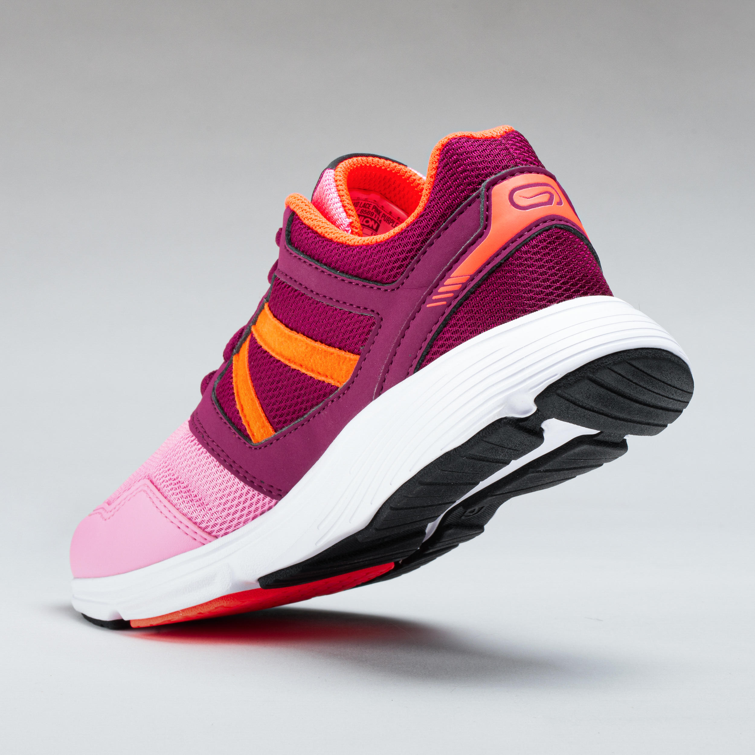 RUN SUPPORT ATHLETICS SHOELACES - PINK/BURGUNDY 4/7