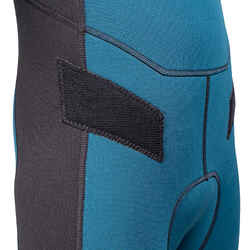 Men's 2.5 mm neoprene shorty SPF 500 blue