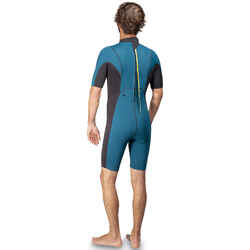 Men's 2.5 mm neoprene shorty SPF 500 blue