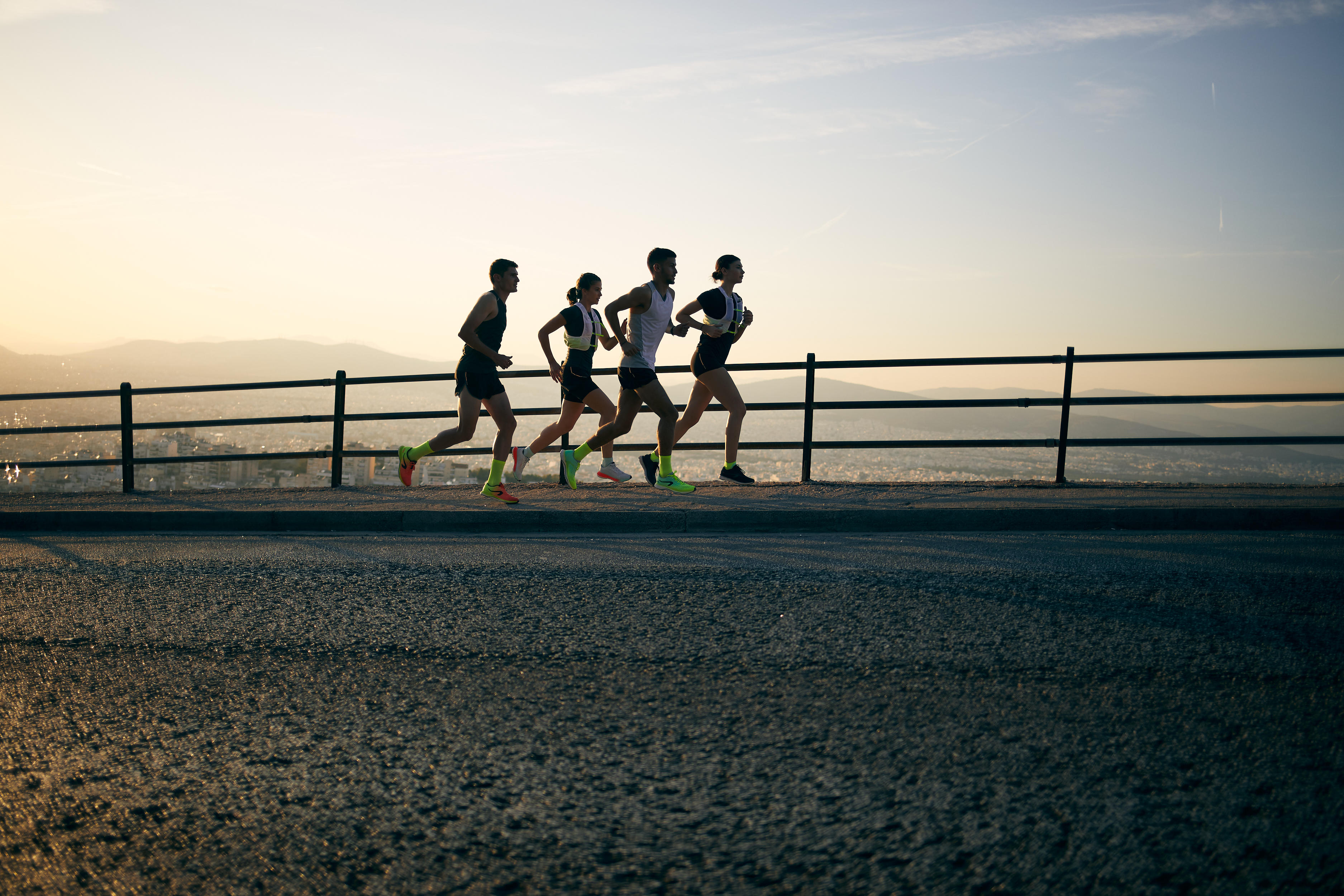 koşucular için maratona hazırlık süreci