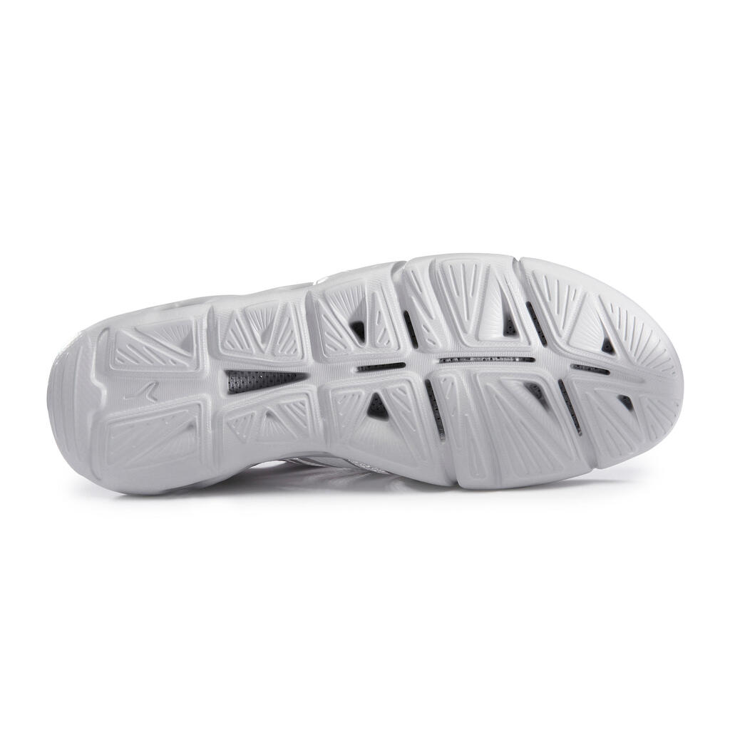 Chaussures marche sportive homme PW 500 Fresh gris clair
