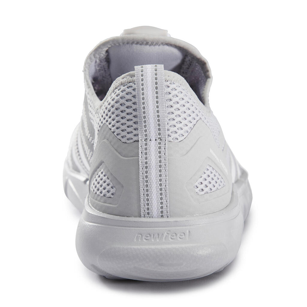 Chaussures marche sportive homme PW 500 Fresh gris clair