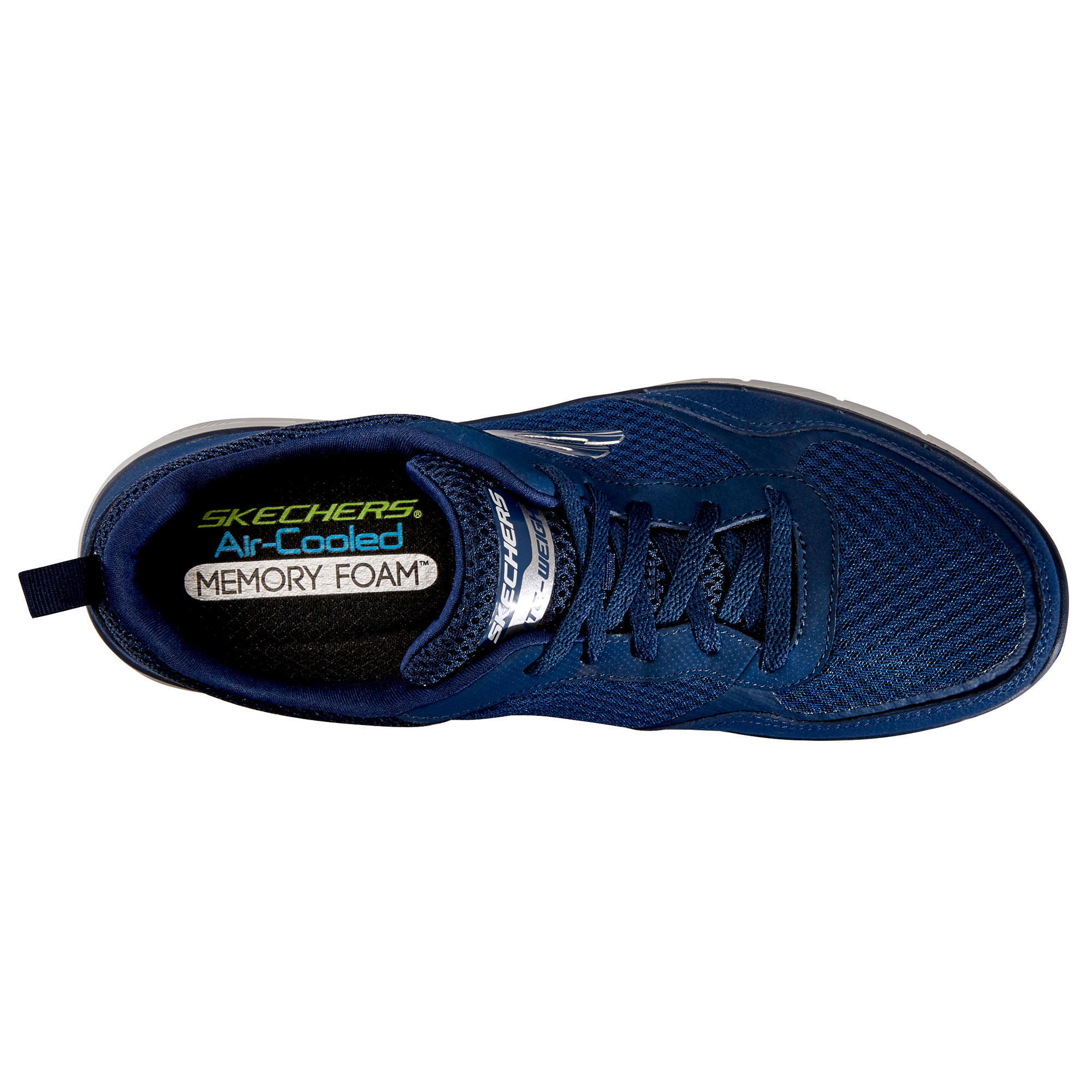 skechers flex appeal hombre azul