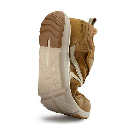 Actiwalk Easy Leather Men's Urban Walking Shoes - Camel