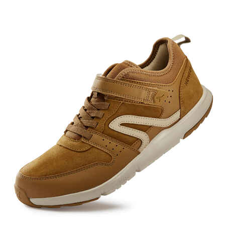 Actiwalk Easy Leather Men's Urban Walking Shoes - Camel