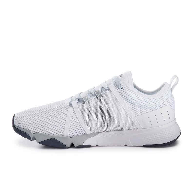 Men's Fitness Walking Shoes PW 540 FlexH+ white Decathlon