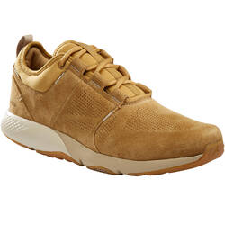 Actiwalk Comfort Leather Men's Urban Walking Shoes - Camel