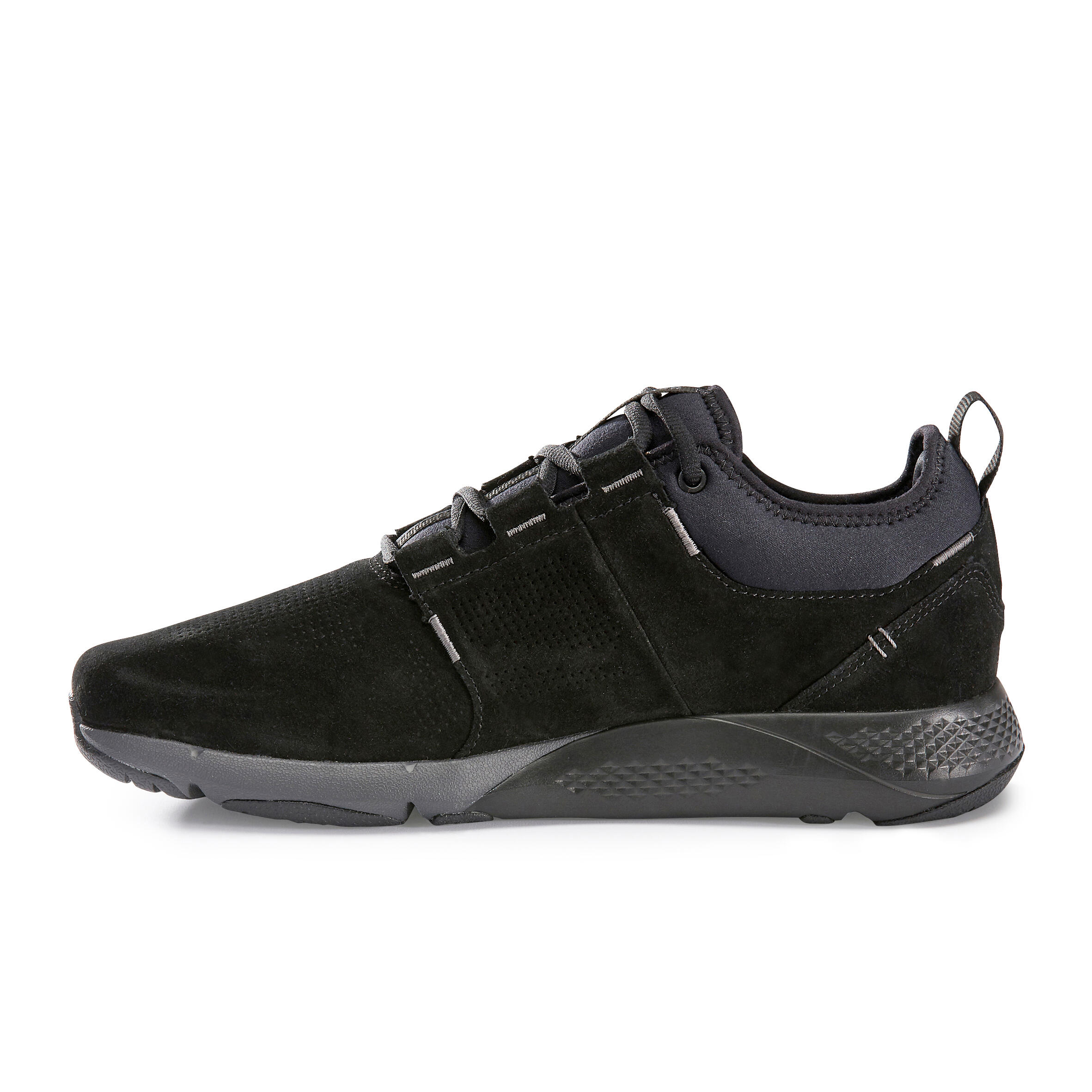 black comfortable trainers