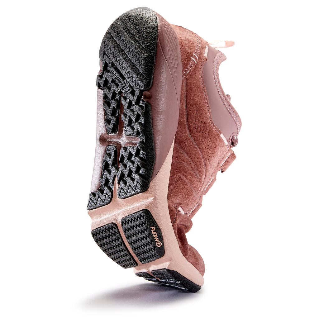 Women's City Walking Shoes Actiwalk Comfort Leather - pink
