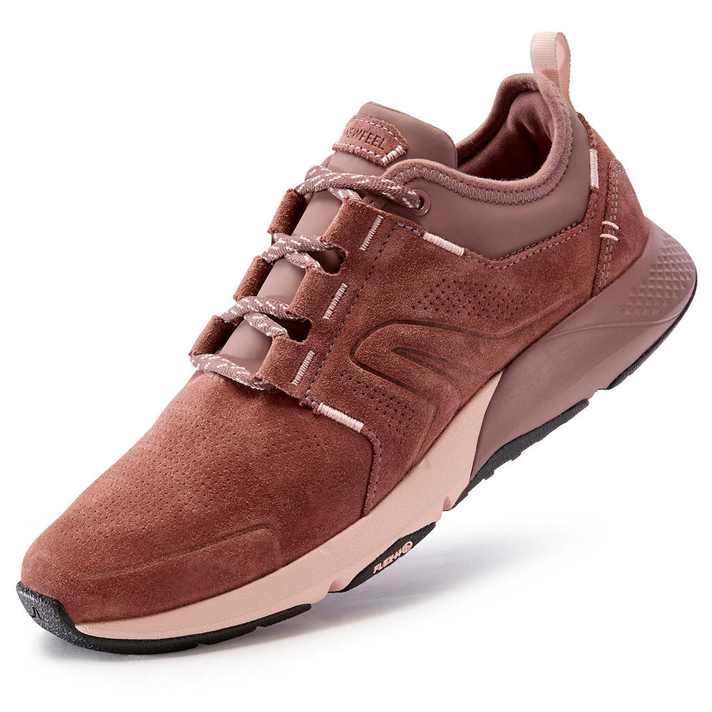 Women's City Walking Shoes Actiwalk Comfort Leather - pink