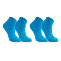 Atletismo - AT CONFORT CANO ALTO AZUL x2 KALENJI - Meias de Atletismo Criança