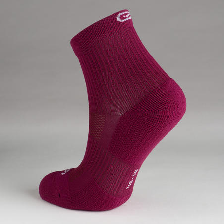Дитячі шкарпетки Comfort для легкої атлетики, 2 пари – фіолетові