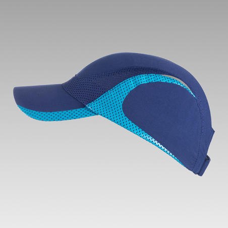 כובע ריצה לילדים - כחול צי וכחול שמיים