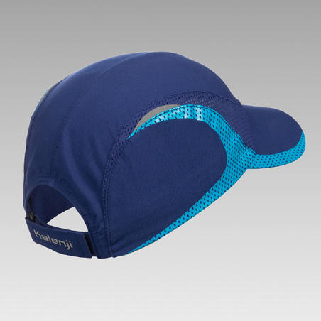 כובע ריצה לילדים - כחול צי וכחול שמיים