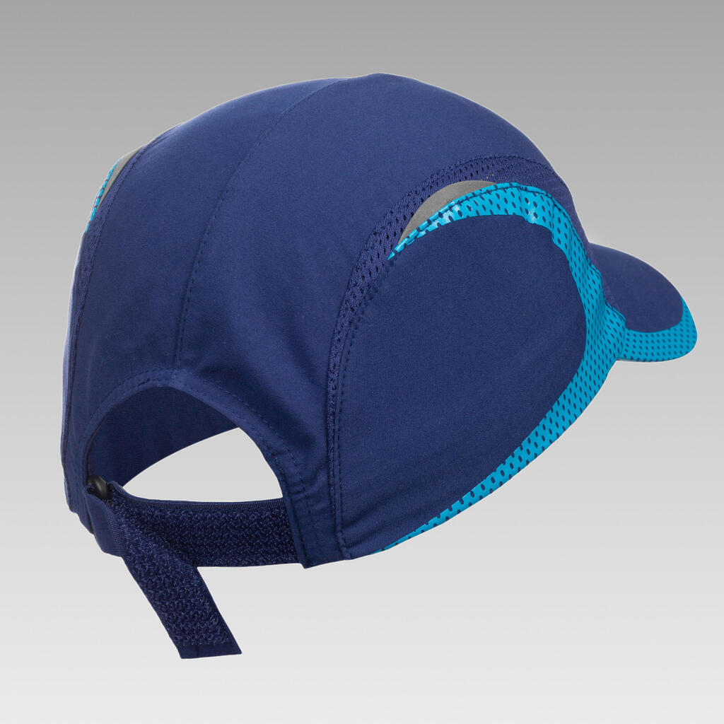 Lauf-Cap Schirmmütze Kinder blau