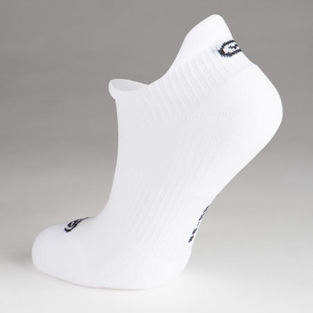 Шкарпетки Invisible дитячі для легкої атлетики, 2 пари - Чорні/Білі