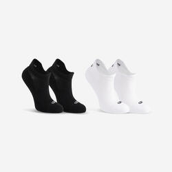 KIPRUN Çocuk Koşu Çorabı - Siyah / Beyaz - 2 Adet - 500 INV