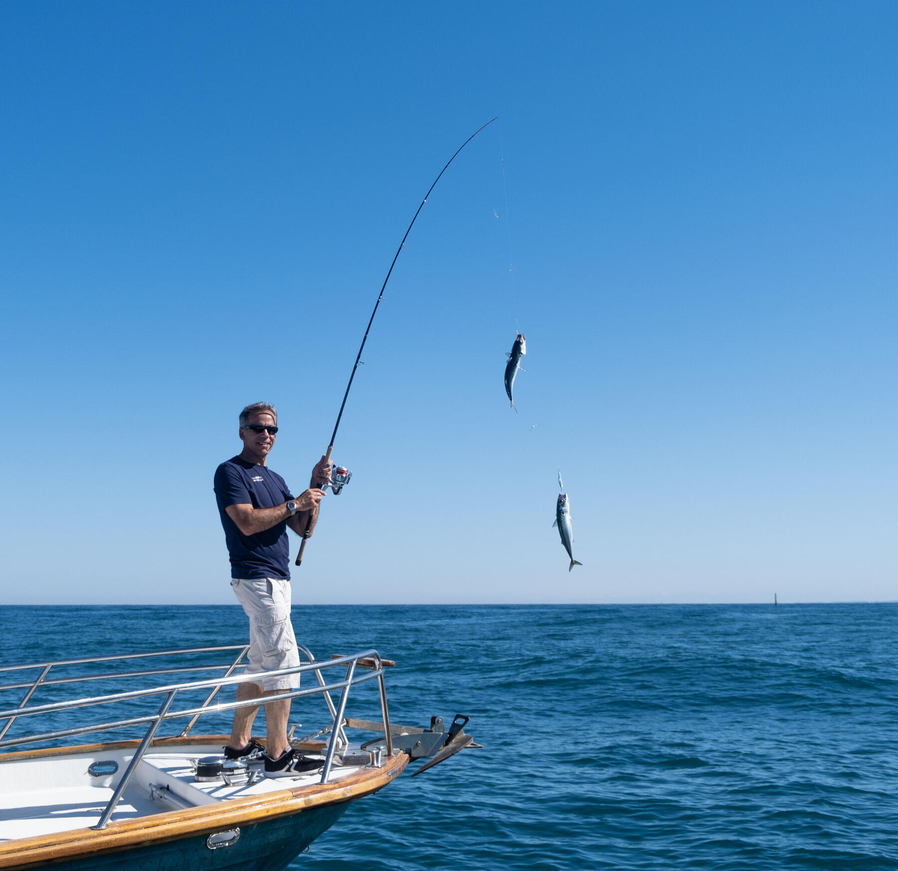 pêche à la traine canne