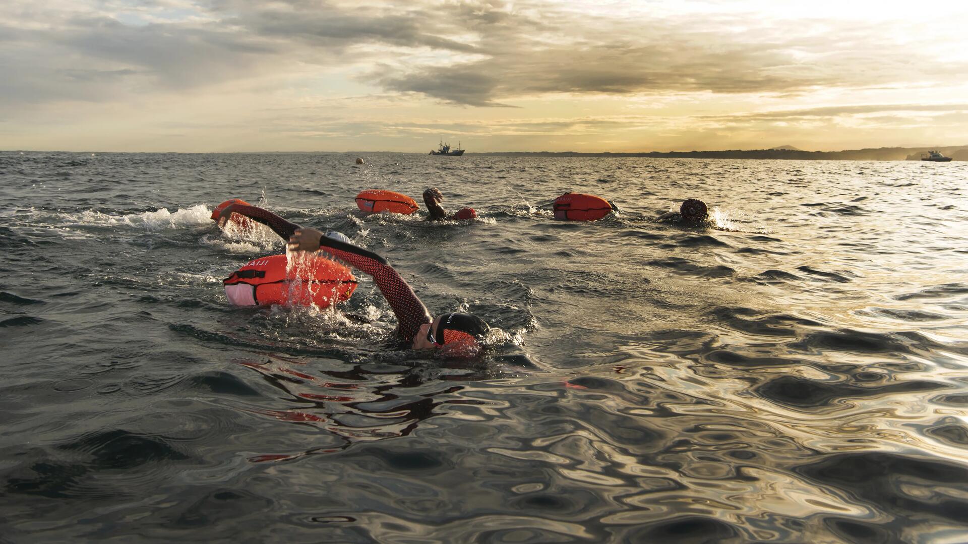 open-water swimming