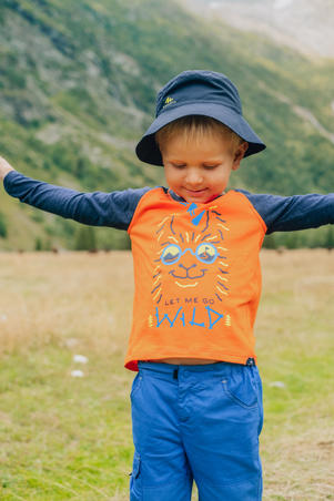 Шляпа для походов для детей 2–6 лет тёмно-синяя MH