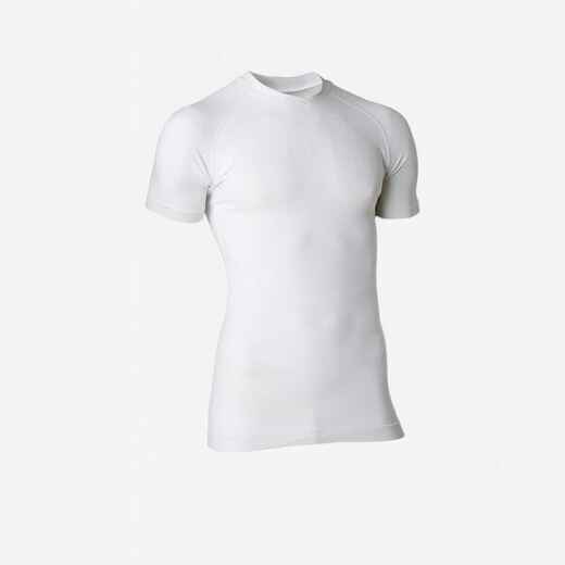 
      Adult Short-Sleeved Thermal Base Layer Top Keepdry 500 - White
  