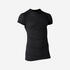 Adult Football Base Layer Shirt KDRY 500 - Black