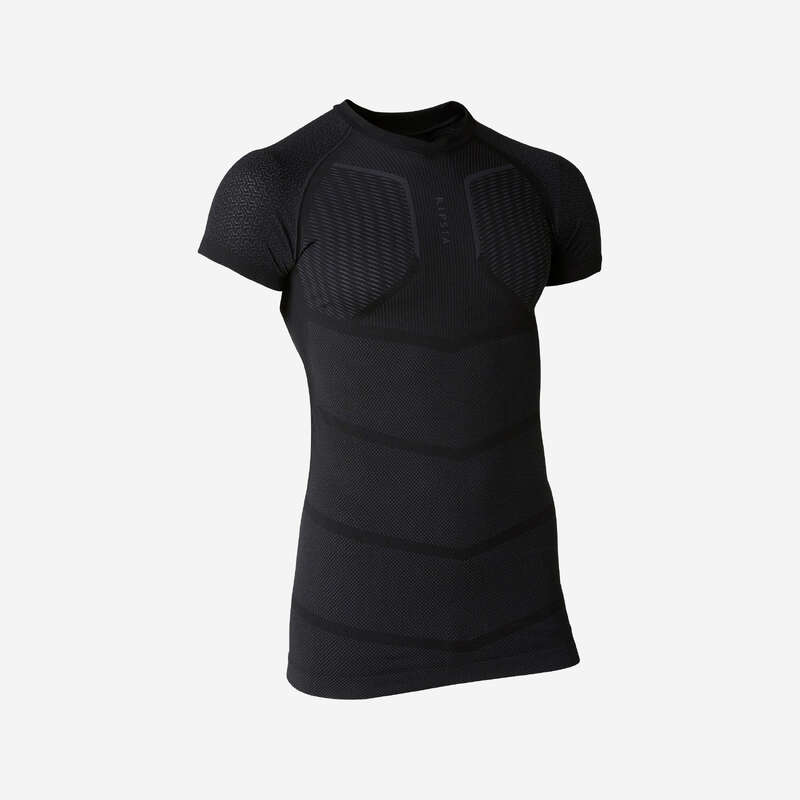 UNDERWEAR TEAM SPORT SENIOR Football - Adult Keepdry 500 - Black KIPSTA - Football Clothing