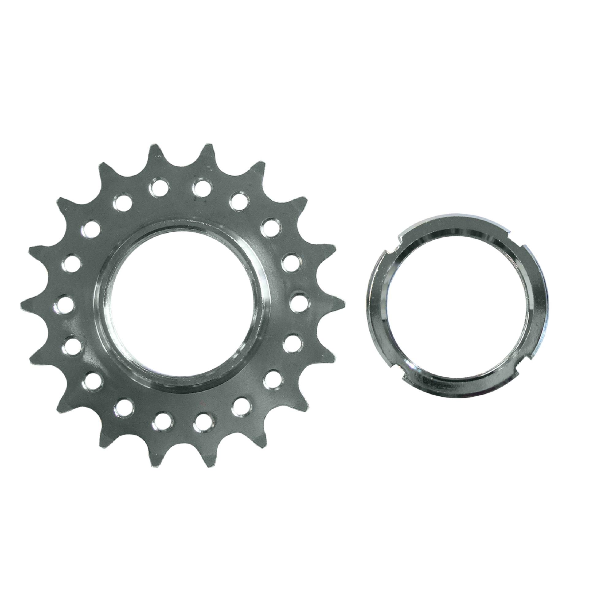 BLUE BIRD Zahnkranz Fixed Gear 1/8″ mit Lockring | 04016232049720 BLUE BIRD Zahnkranz Fixed Gear 1/8″ mit Lockring | 04016232049720