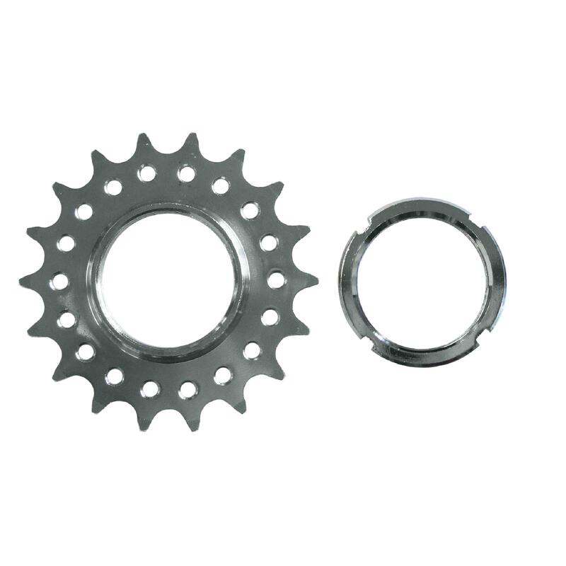 Zahnkranz Fixed Gear 1/8" mit Lockring