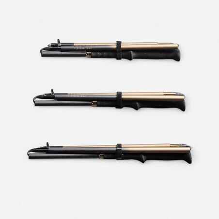 3-PIECE CARBON FOLDING TRAIL RUNNING POLES