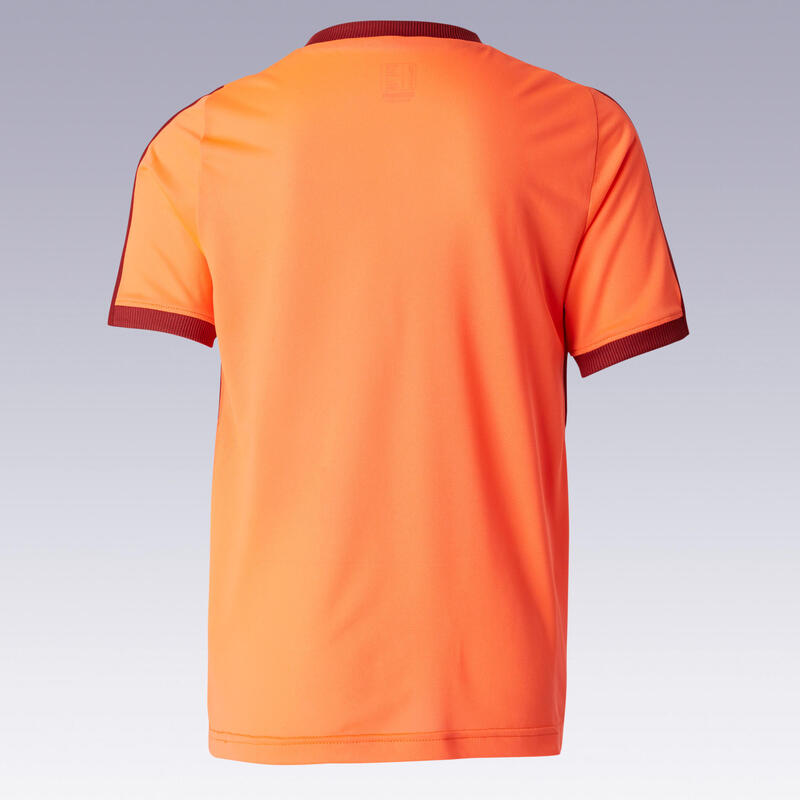 Koszulka do piłki nożnej z krótkim rękawem F520 dla dzieci