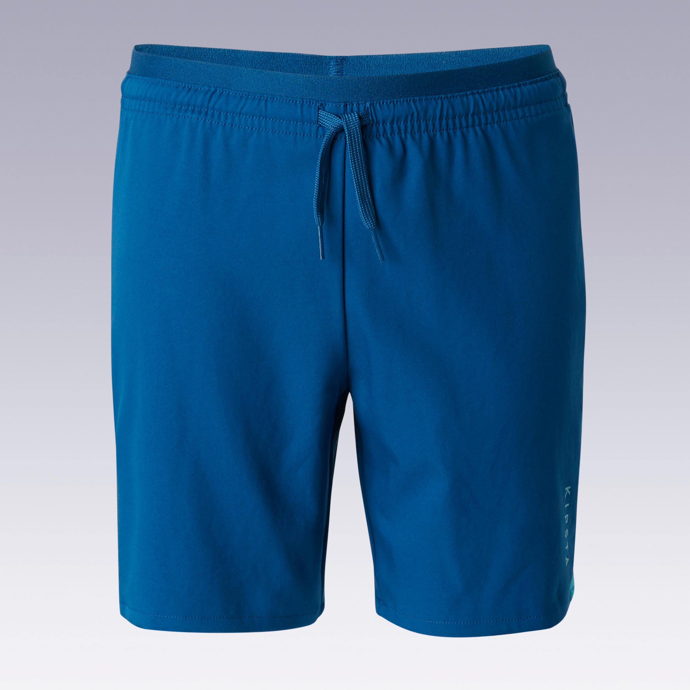 Kids' Football Shorts F520 - Blue/Turquoise 2/7