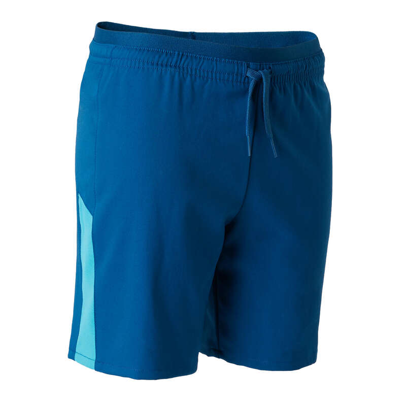 KIPSTA Kids' Football Shorts F520 - Blue/Turquoise