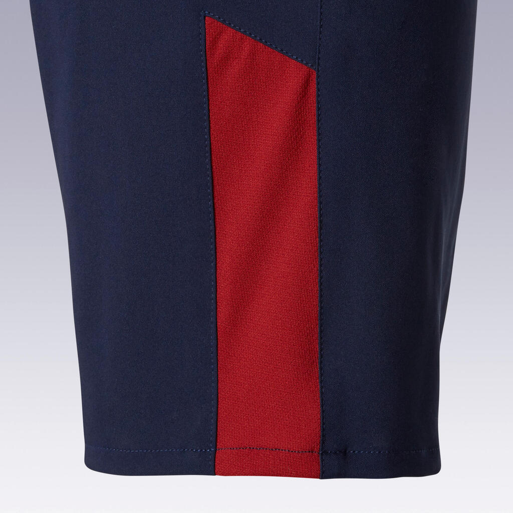 Short de Football KIDS Marine et Orange