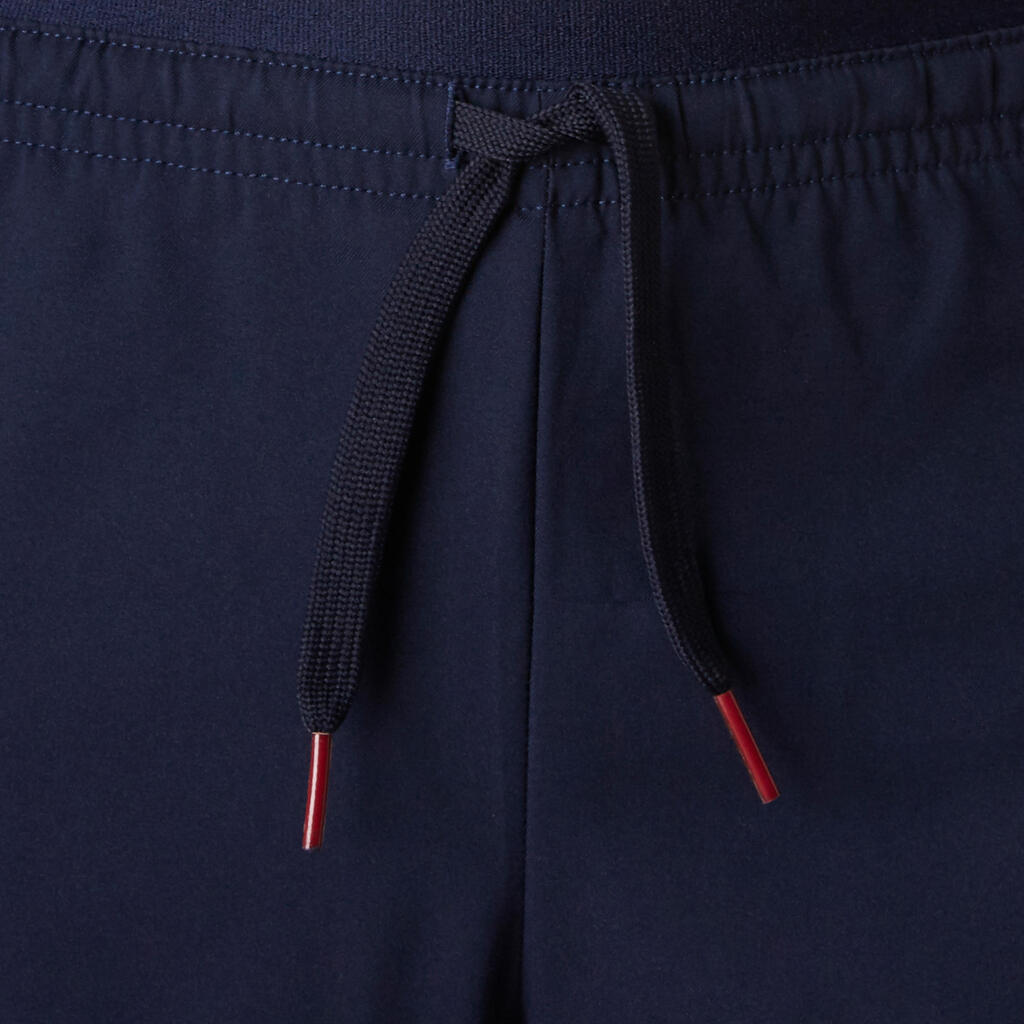 Short de Football KIDS Marine et Orange