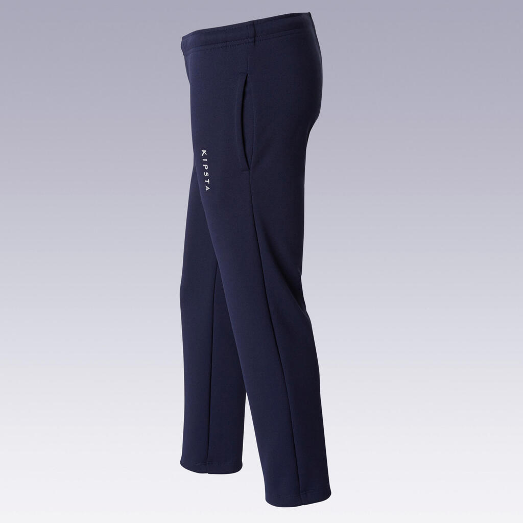 Kids' Football Training Bottoms F100 - Navy