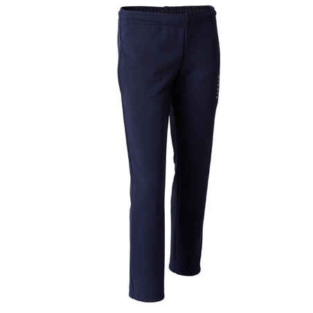 Kids' Football Training Bottoms Essential - Navy Blue