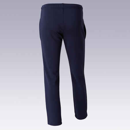 Kids' Football Training Bottoms Essential - Navy Blue