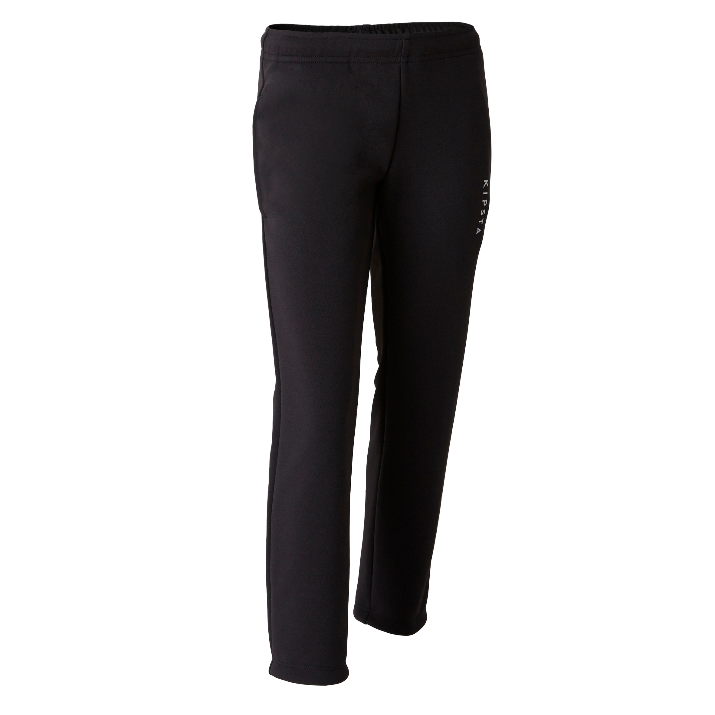 Pantalon d'entraînement de football enfant ESSENTIEL noir