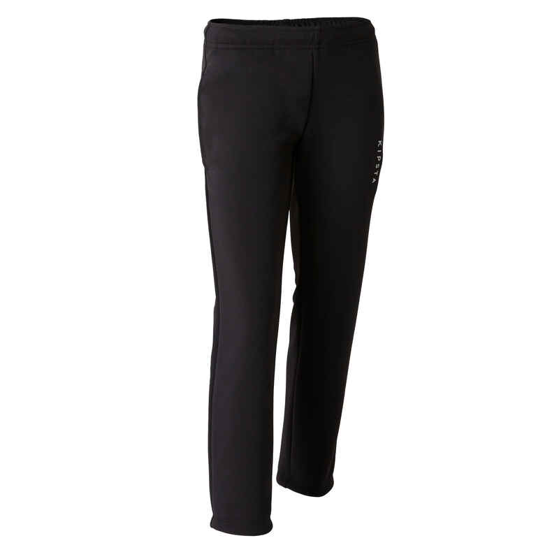 Kids' Football Training Bottoms Essential - Black