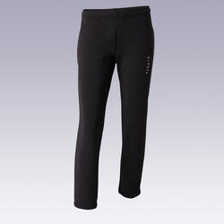 Pantalon d'entraînement de football enfant ESSENTIEL noir