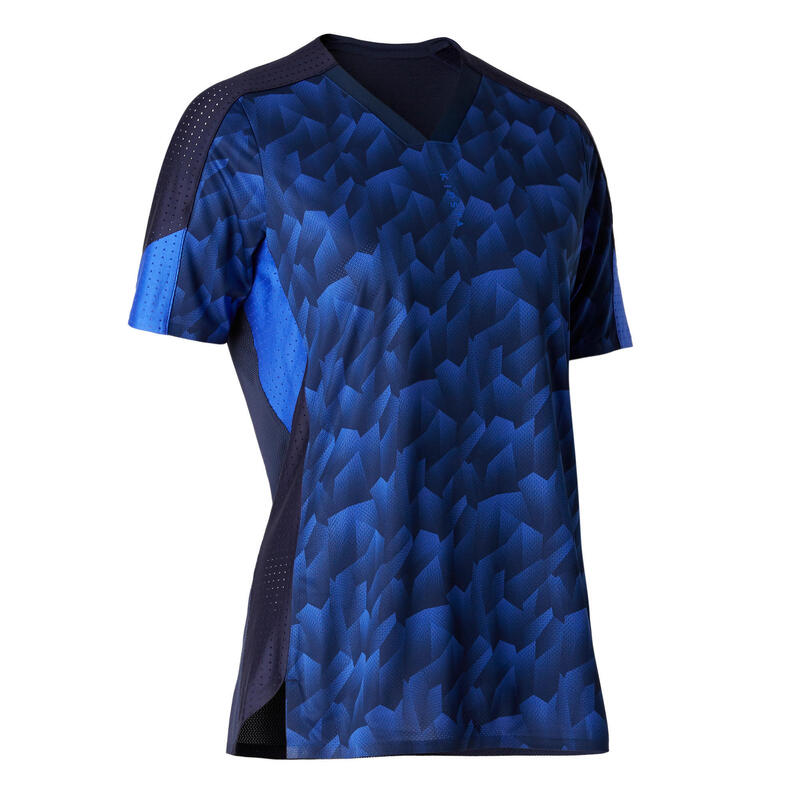 Camiseta de fútbol Mujer Kipsta F900 azul marino