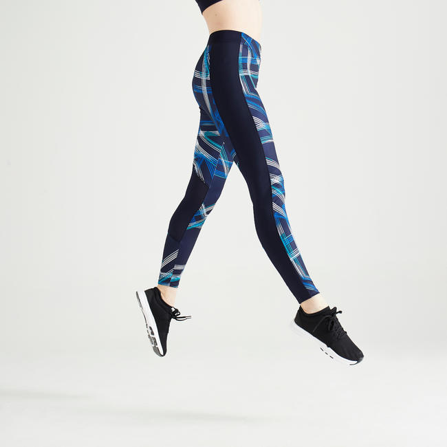 Leggings | Women Gym Leggings with Phone Pocket - Decathlon Leggings | Women Gym Leggings with Phone Pocket - Decathlon