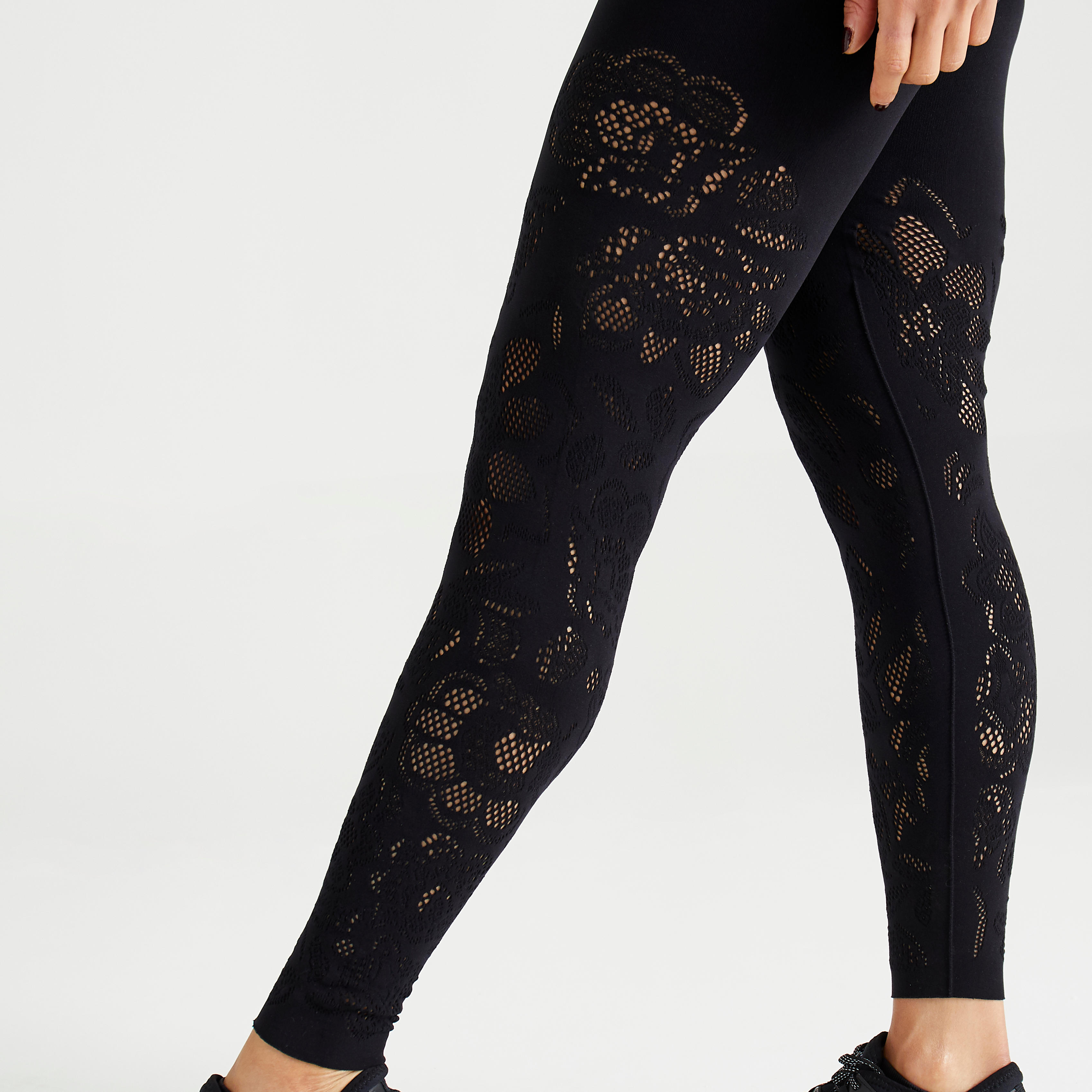 High-Waisted Seamless Fitness Leggings 