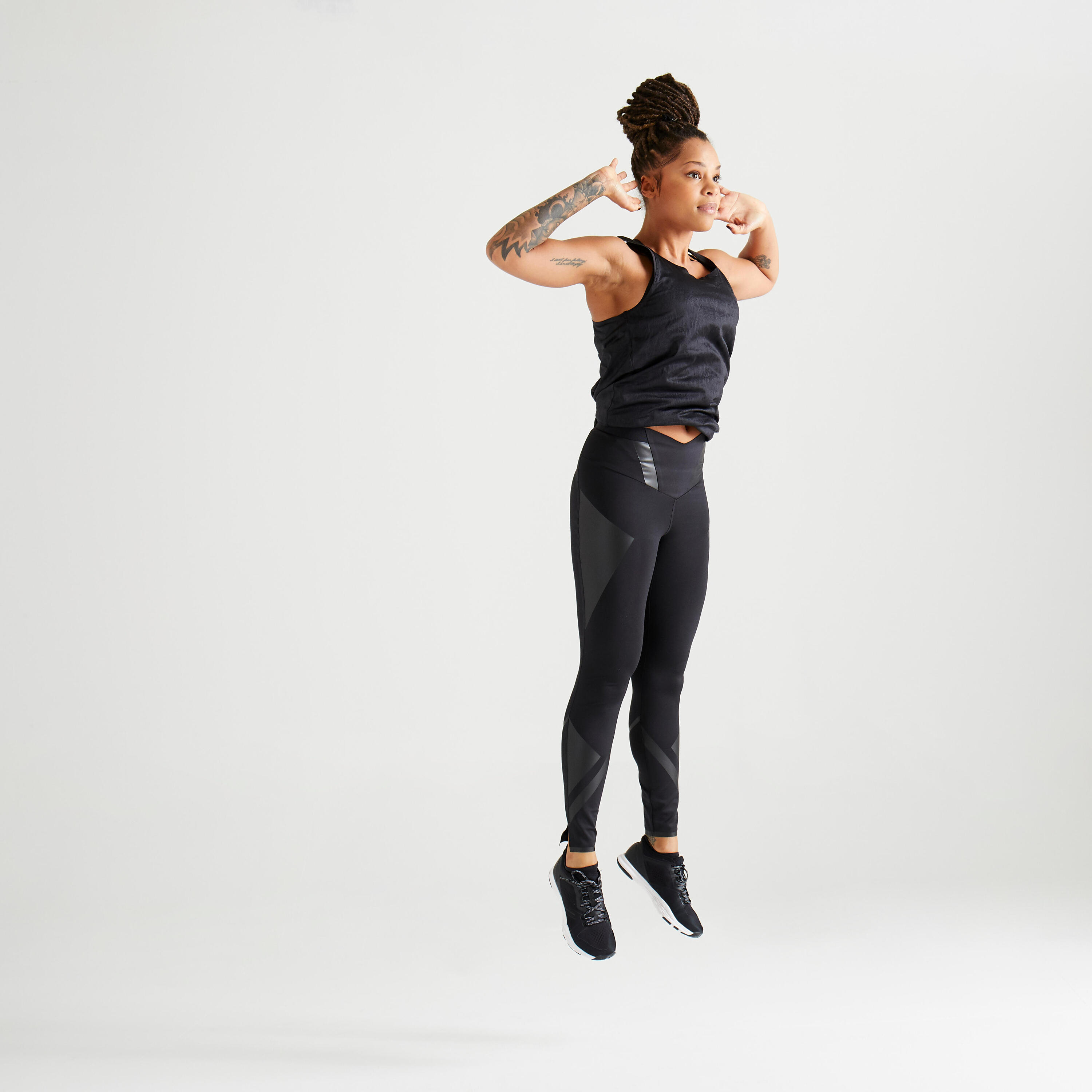 High-Waisted Shaping Fitness Leggings 2/6