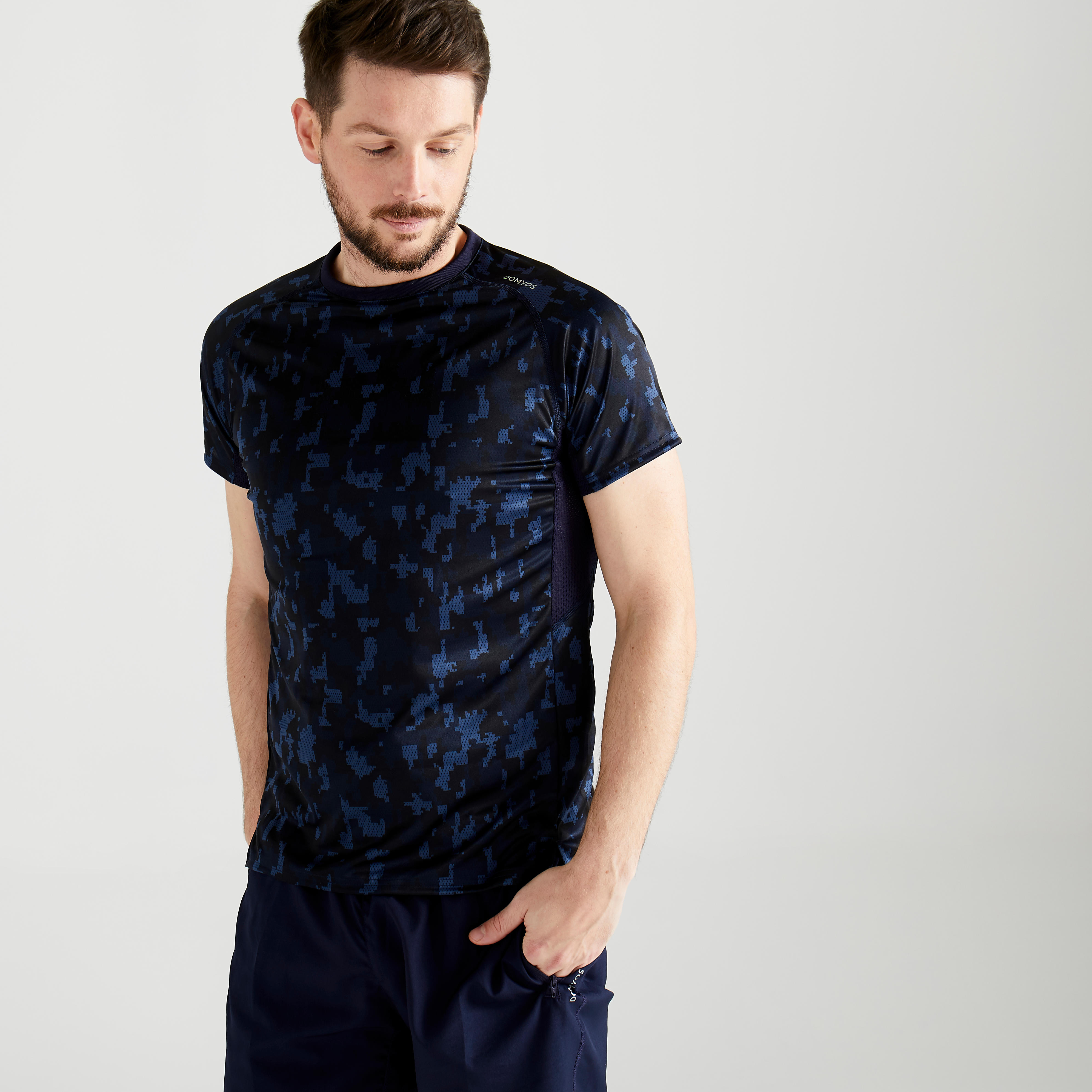 t shirt fitness homme decathlon